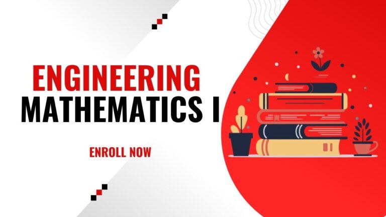 Engineering Mathematics I