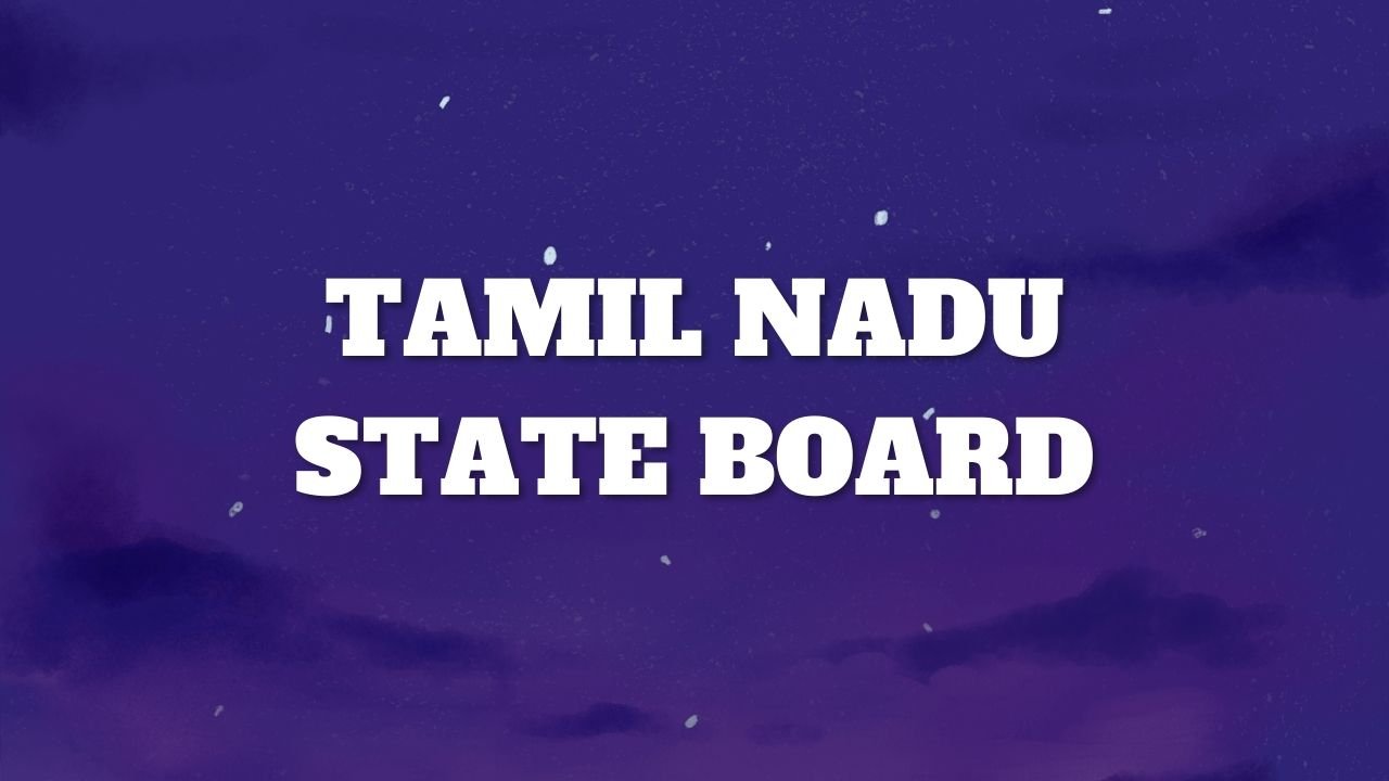 Tamil Nadu State Board