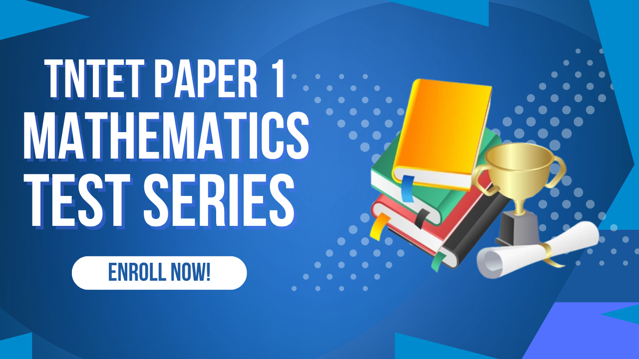 TNTET Paper 1 Mathematics Test Series